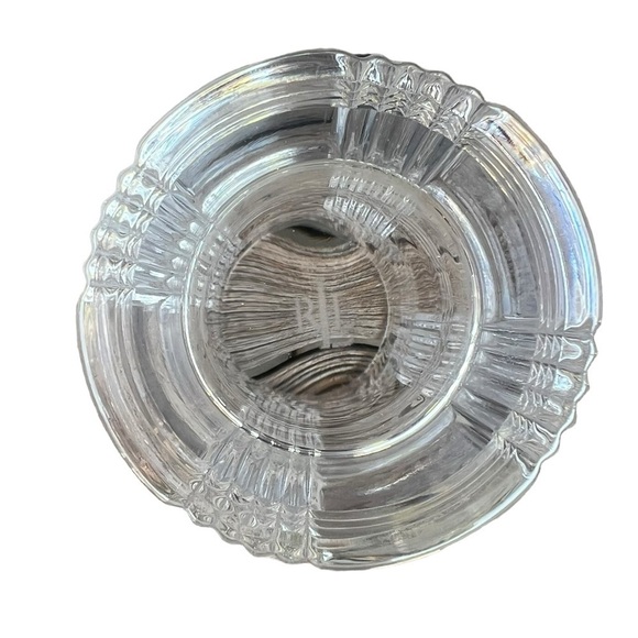 Ralph Lauren Glen Plaid Highball Heavy Bottom Glass 6 1/4” Signed Replacement - Picture 9 of 12